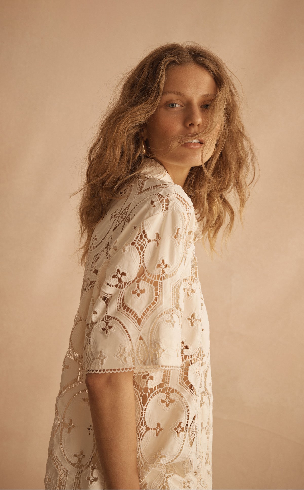 Detail of RELIQUIA Oversized Shirt