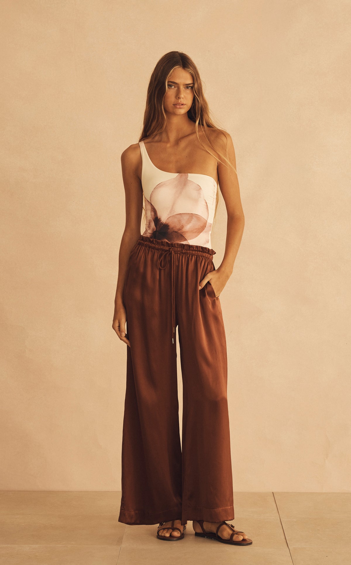 Detail of STILLSTA One Shoulder One Piece