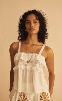 BIANCA Frill Lace Cami