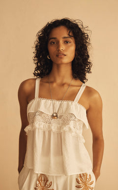 BIANCA Frill Lace Cami