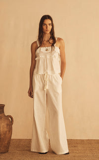 BIANCA Gathered Wide Leg Pant