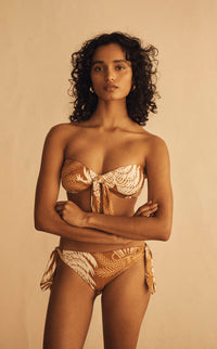 DALLA PALMA Tie Bikini Top
