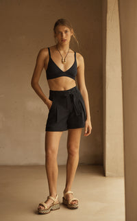 NERO Pleated Swim Short