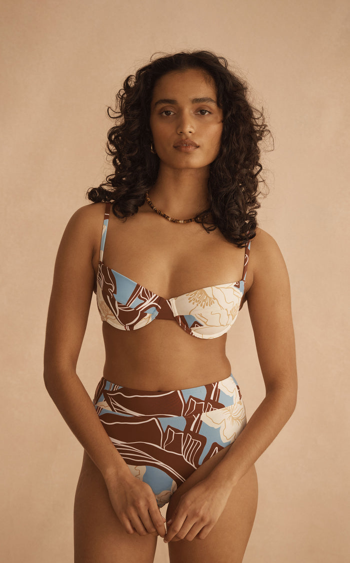 VALEN Balconette Bikini Top, close-up